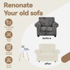 WEERRW Stretch Chair Sofa Slipcover - 2 Pieces Luxury Soft