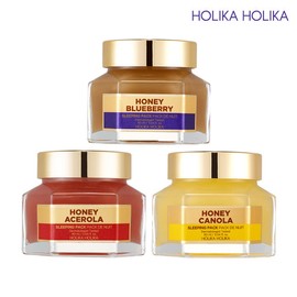 Holika Holika [1+1] Honey skin sleeping pack, blueberry honey / 홀리카홀리카 [1+1] 꿀피부 슬리핑팩, 블루베리꿀