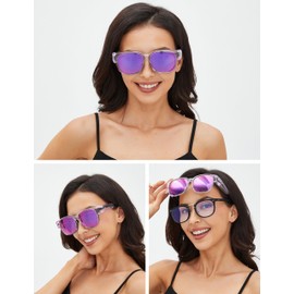 BIRCEN Polarized Fit Over Sunglasses: Wear Over Glasses Sunglasses Wrap Around Shades for Men Women UV Protection BC2113