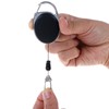 ShaYuLaLa Bicycle Key Wire with Reel, Stretchable Key Chain, Neck