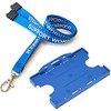 Support Worker Printed Lanyards with Safety Breakaway Clip with Double