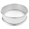 Vollum Stainless Steel Flour Sifter (12" Diameter x 2.5" High;