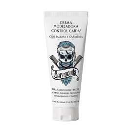 Barracuda Crema para el Cabello Moderladora Anti caida 150g, Alta Fijación, Taurina y Carnitina.