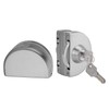 10‑12mm Thickness Glass Door Lock Stainless Steel Push Sliding Gate