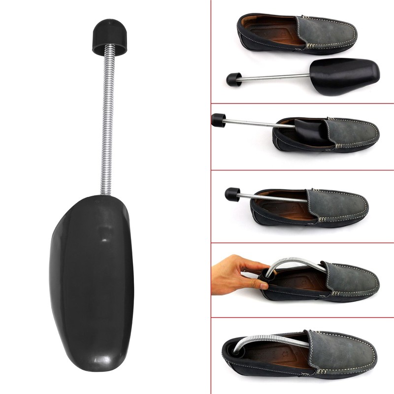 Incutex 3 pairs of shoe trees variable size UK 5-11,