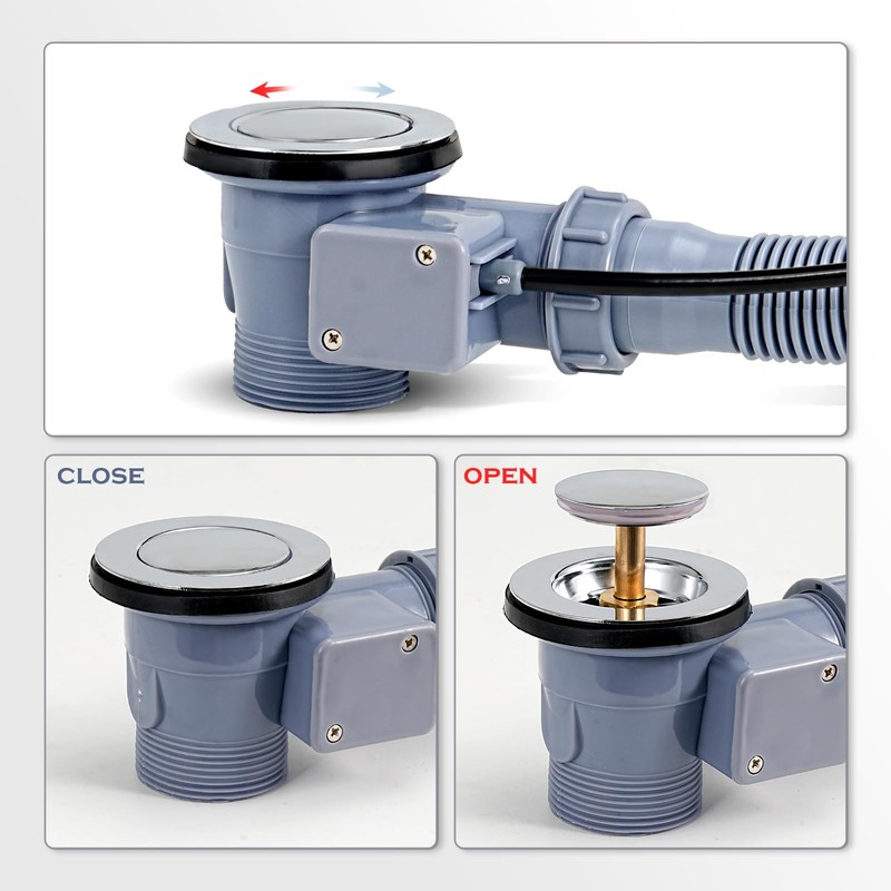 G1 1/2" Bath Waste & Overflow Kit - Pop Up