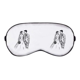 'Wedding Couple' Sleep/Travel Eye Mask (EY00024756)