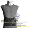 FAJA LUMBAR FAJA LUMBOSACRA ELASTICA VARILLAS DE ALUMINIO Y PLASTICO