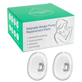 PDFans - Piezas de extractor de leche portátil de 27 mm con brida de silicona compatible con NCVI NICEGREEN Nuliie Zooawa S32 accesorios de repuesto para extractor de leche