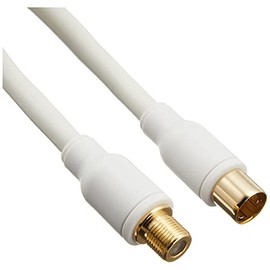 Ohm Electric Antenna Cable 4K8K S4FJS2M ANT-C2S4FJS-W