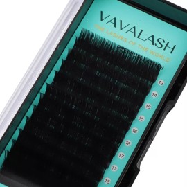 Vavalash Extensiones De Pestañas De 0.03 D, 20-25 Extensione