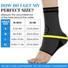 Ankle Brace [Pack of 2], Ankle Brace Compression Socks, Breathable