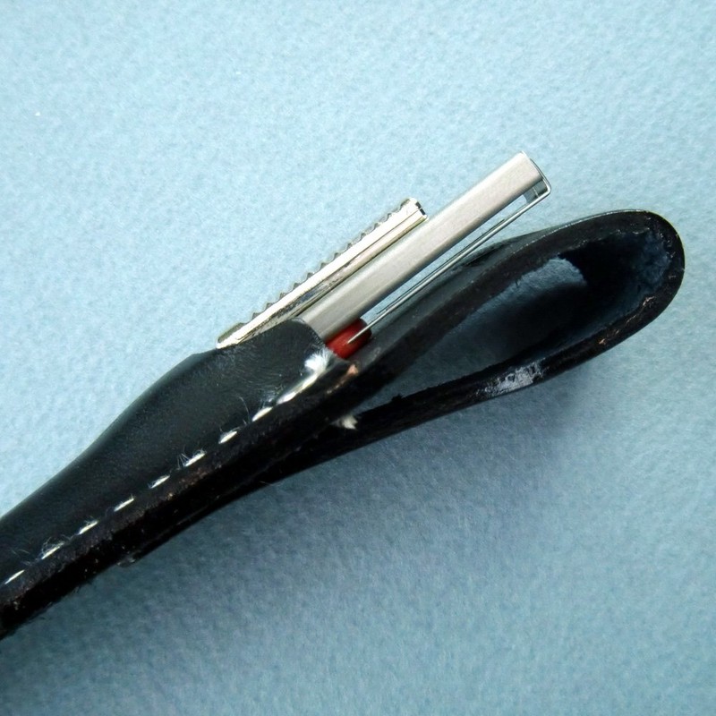 エヌティー 皮革ケース 携帯用 ホルスター カッター用 小 ブラック HA-11P