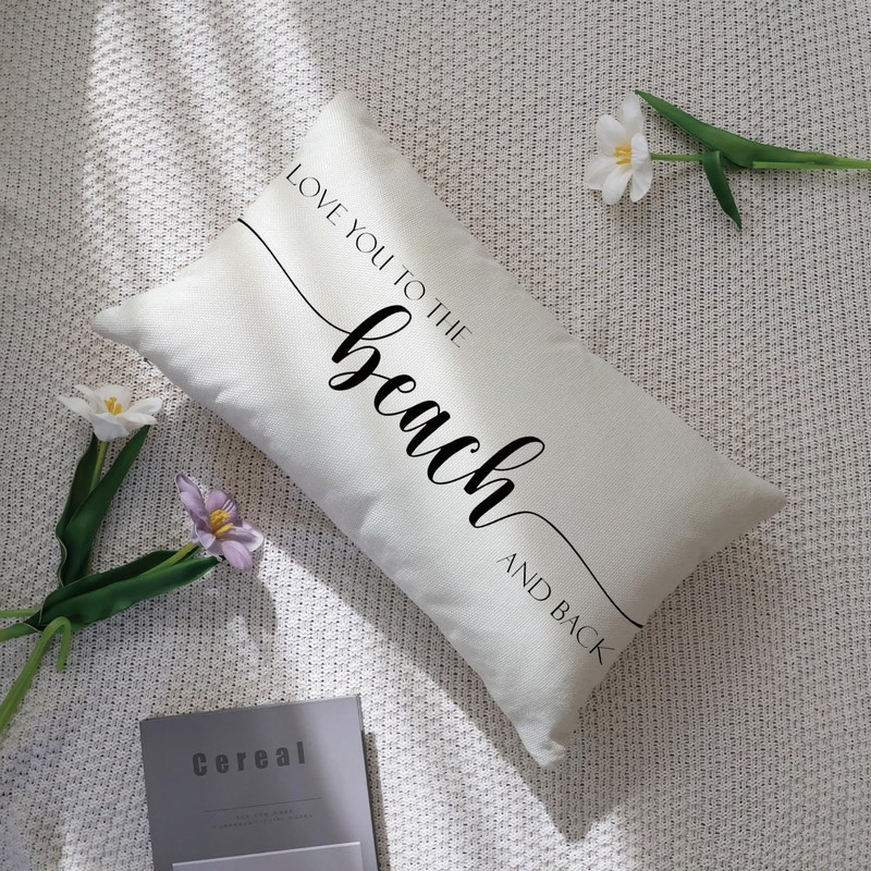 Ogiselestyle I Love You to The Beach and Back Throw