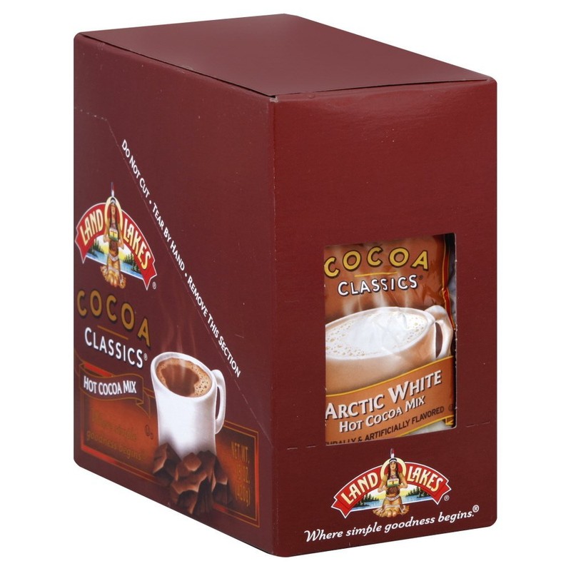 Land O Lakes Cocoa Classics, Arctic White Hot Cocoa Mix,