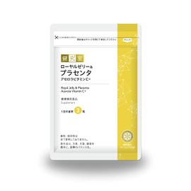 ローヤルゼリー＆プラセンタ アセロラビタミンＣ＋［ローヤルゼリー末］100.2mg配合［国内製造］しっかり30日分