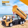 Jiakora Remote Control Dump Truck for Kids, 2.4GHz RC Construction