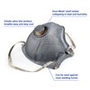 Moldex 2310 N99 Disposable Particulate Respirator with Exhale Valve, Size
