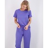 Real Essentials 2 Pack: Womens Pajamas Short Sleeve Sleepwear Tops