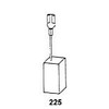 Carbon Brushes for Bosch PWS 7-125 E Grinder 5 x