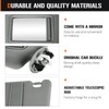 Left & Right Sun Visor with Light for Toyota Camry