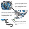 Stretch Fish Lock Raft with Reel Boat Fishing Stainless Steel