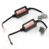 2x H1 LED Headlight Canbus Error Free Warning Resistor Decoders,