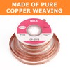 2 Pack Solder Wick with Flux no Clean Copper, Premium
