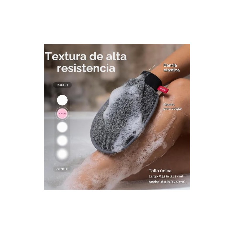 CAVEEM Guante Exfoliante Caveem Exfoliante Corporal Profundo Guante Exfoliante Coreano