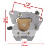 Caltric Front Left and Right Brake Caliper fits Yamaha 4WV-2580T-10-0