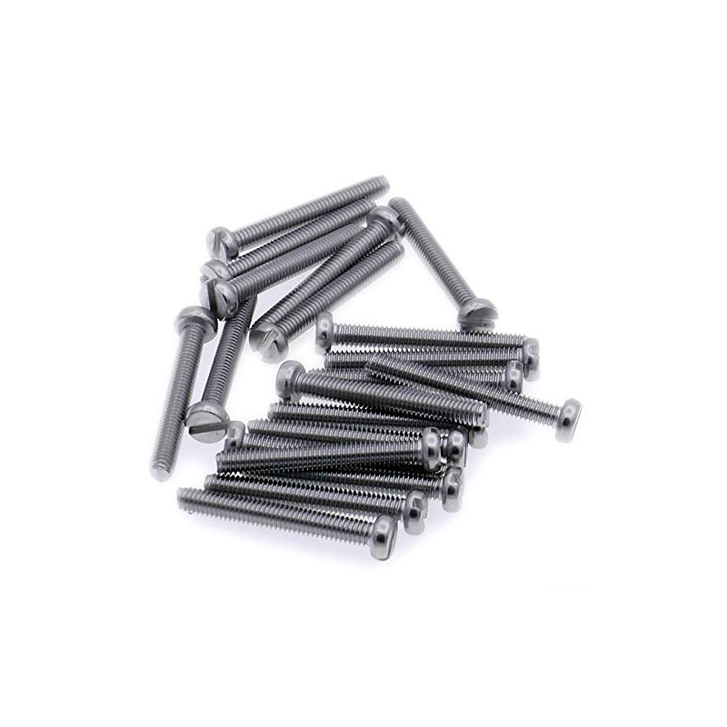 M6 (6mm x 40mm) Slot Cheese Machine Screw (Bolt) -