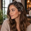 Ipetboom Clips De Pelo Estrella Plateados - 20 Piezas Broches