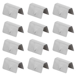 12Pcs Wind Deflector Clips Car Wind Rain Deflector Channel Stainless Steel Fixing Retaining Clips Fit for HEKO G3