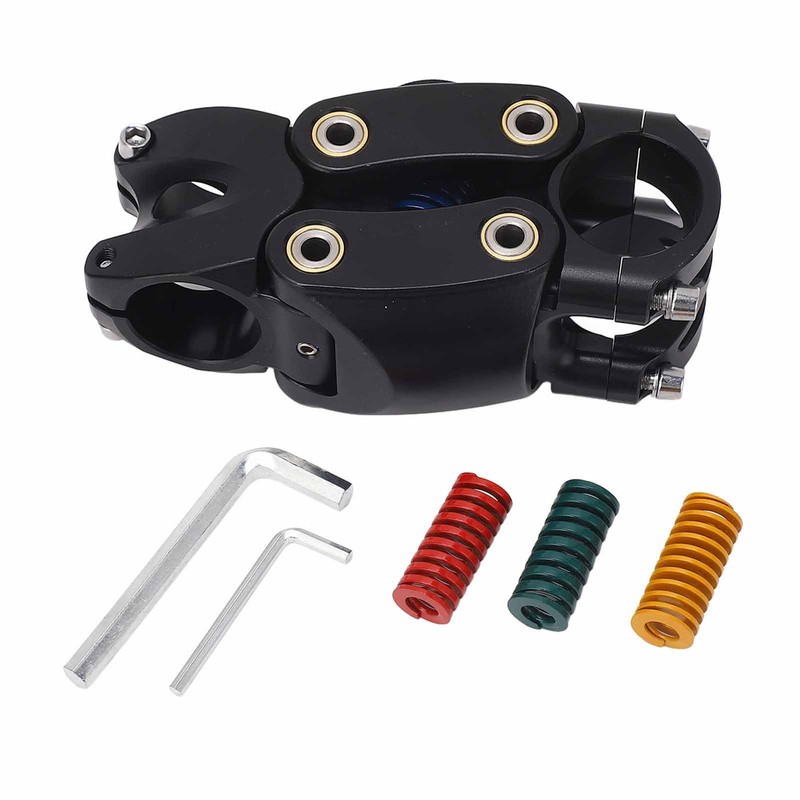 Suspension Stem for Bicycles Shock Absorbing Bike Handlebar Stem for
