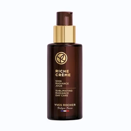 Yves Rocher RICHE CRÈME Radiance Care Day Regenerating Anti-Ageing Cream with Oil of 1000 Roses for Intensive Cell Regeneration 50 ml