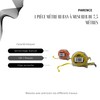 PARENCE - 7.5 meter tape measure - High quality steel,