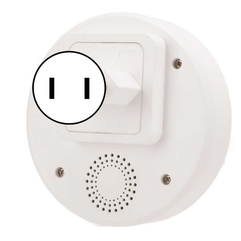 Self Generating Wireless Doorbell Battery Free 2 Receivers Four Leaf