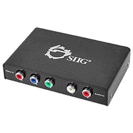 SIIG Accessory CE-CM0612-S1 Component Video/Audio to HDMI Converter Retail