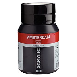 Amsterdam Standard Series Acrylic Jar 500 ml Lamp Black 702 (17727022)