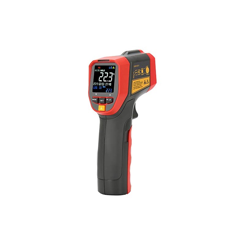 UNI-T UT301C+ Infrared Thermometer, 12:1 Ratio with Laser Ring, -32°C