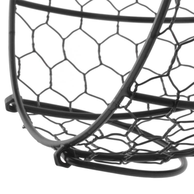 Roundsky Iron Egg Shelf Basket Fruit Basket Creative Collection Ceramic