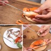 Seafood Tools 8Pack Crab Legs Crackers Nut Cracker Forks Picking
