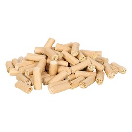 HONEYPUFF Corn Husk Filters - Green Apple Flavor, 200 Count, 7mm Diameter