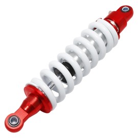 13" Heavy Duty Steel Adjustable Spring Shock Absorber 330mm Millimeter Hole Center Distance Damping Compatible with Pit Quad Mini Dirt Bike ATV Dirt Bike Mountain Bike