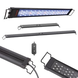 Aquatop SkyAqua LED Aquarium Light, 6500K Spectrum – Fits 36-42-Inch Tanks, 3 Position Toggle Switch, Aquarium Lights for Fish Tank, UL & CSA, Natural Sunlight Illumination