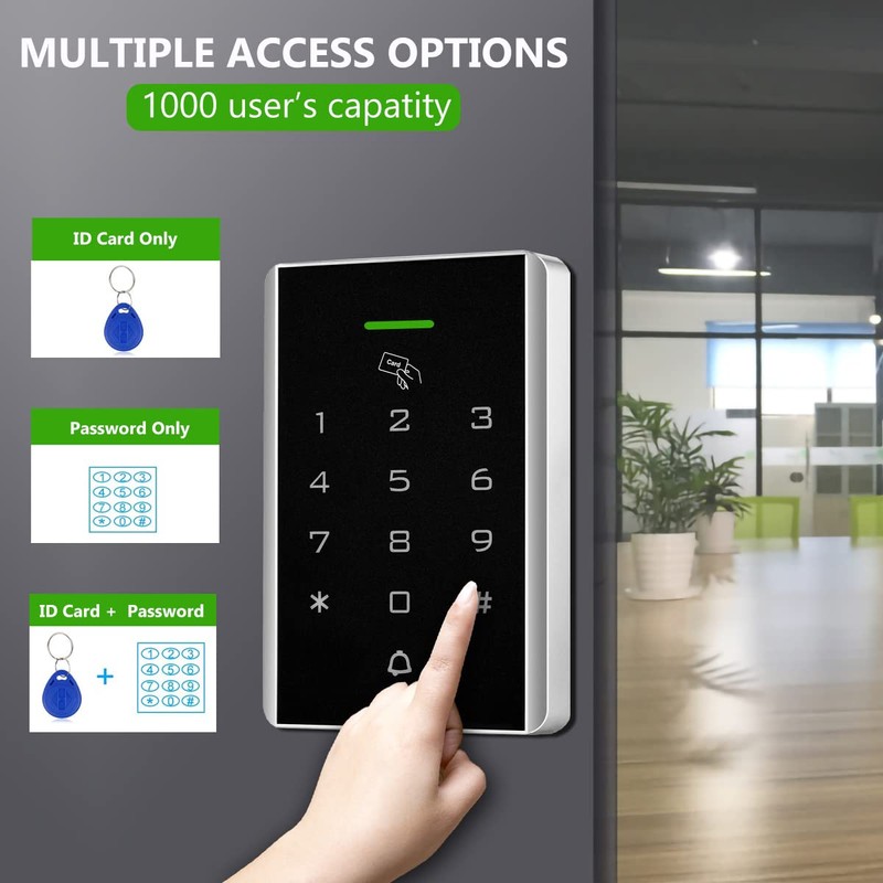 Door Access Control Keypad, 125KHz Proximity ID Card Access Control