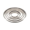 Outwater 8" (Nominal) Diameter x 1" Height 304 Polished Stainless