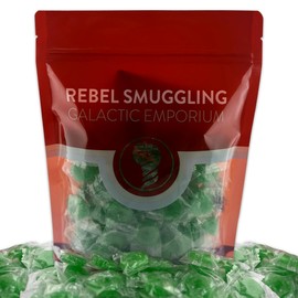 Watermelon Hard Candy Rings Bulk 1LB Bag of Individually Wrapped Candies by Rebel Smuggling Galactic Emporium.