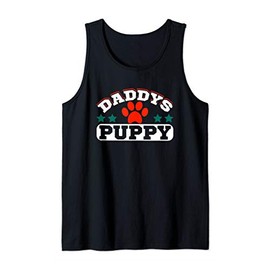 Daddy's Puppy Gay Pup Play Submissive Dominant Tank Top