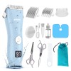 Favrison Quiet Waterproof Baby Hair Clippers – Rechargeable & LCD